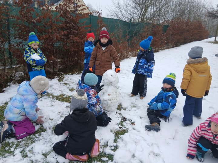 Postavil jsem sněhuláka na….Broučci