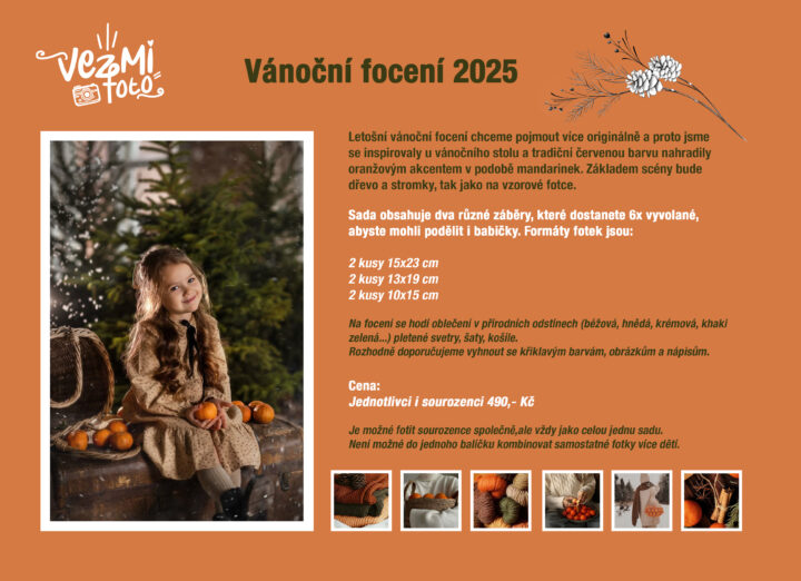 Vánoční focení